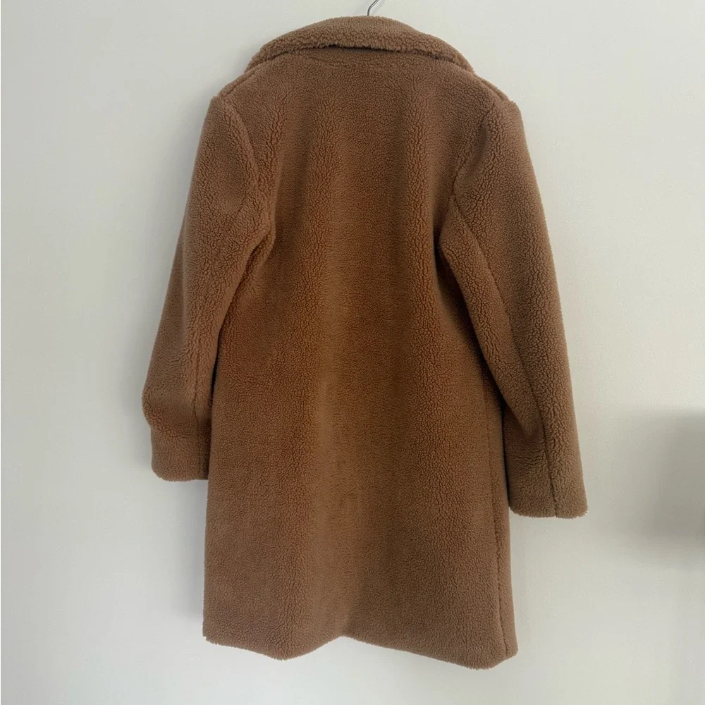 Vici long teddy coat - Picture 11 of 13